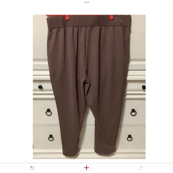 Ladies XL Rachel Zoe Pull-On Ankle Pants , pockets, side slits - Picture 2 of 6